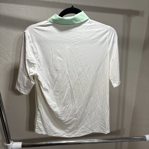 NWT Under Armour White HeatGear Golf Polo with Mint Collar – Women’s S - Picture 6 of 6